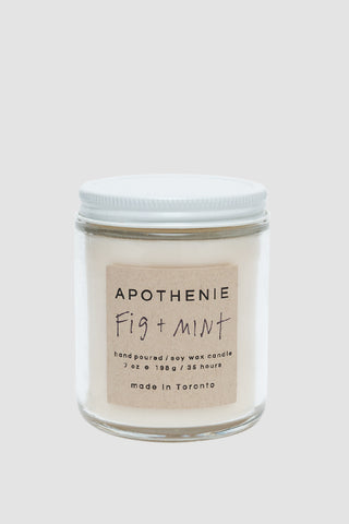 Fig + Mint Soy Candle
