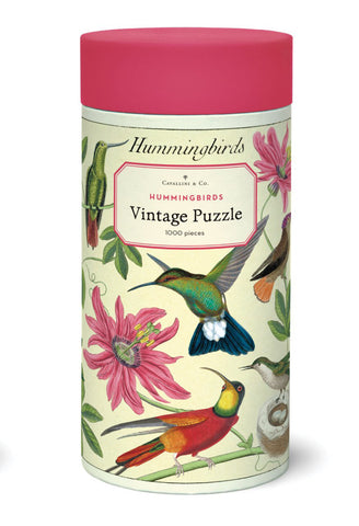 Hummingbirds 1000 Piece Vintage Puzzle
